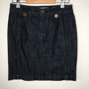 ANTHRO Pilcro & the Letterpress Denim  Pencil Skirt Size 27